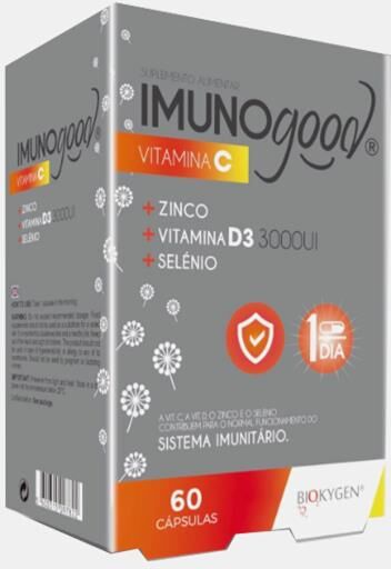 BIOKYGEN IMUNOGOOD VITAMINA C 60 CAPSULAS