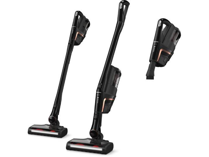 MIELE Akku-Handstaubsauger Triflex HX2 Cat&Dog, für Tierhaarentfernung, 60 min. Akkulaufzeit , schwarz, B:129,7cm H:26cm T:28cm, Akkusauger, automatische Bodenerkennung, 3in1-Design für vielseitige Reinigung, Akku-Handstaubsauger