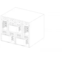 ABB KitJumpE4.2 1600-2500IEC -D- 4psUS INST Anschlusskit für Leistungsschalter Emax2 1500 V DC 4P installiert