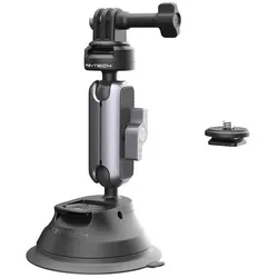 Pgytech CapLock Suction Cup Mount, Action Cam Zubehör, Silber