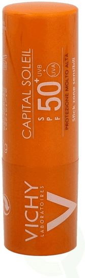 Vichy Capital Soleil Stick Solare Zone Sensibili SPF 50+ Protezione Viso 9 g
