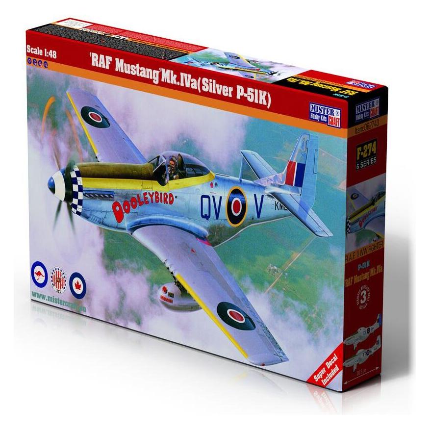 MeisterCraft RAF P-51 Mustang Mk Iva Silver P-51 (F-274)