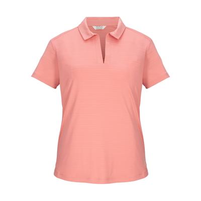 T-Shirt KILLTEC "KOS 21 WMN TSHRT", Damen, Gr. 44, rosa (pfirsich), Obermaterial: 93% Polyester, 7% Elasthan, Shirts T-Shirt, Leichtes, schnelltrocknendes Shirt mit Streifen und femininer Passform