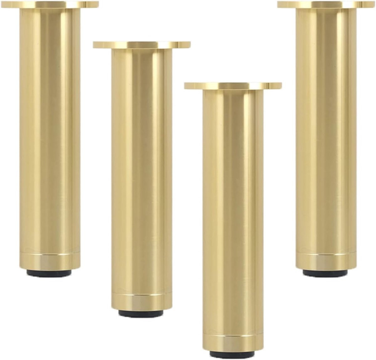 Meubelpoten Set Goud - Verstelbare Vervangende Meubelpoten - 10 cm