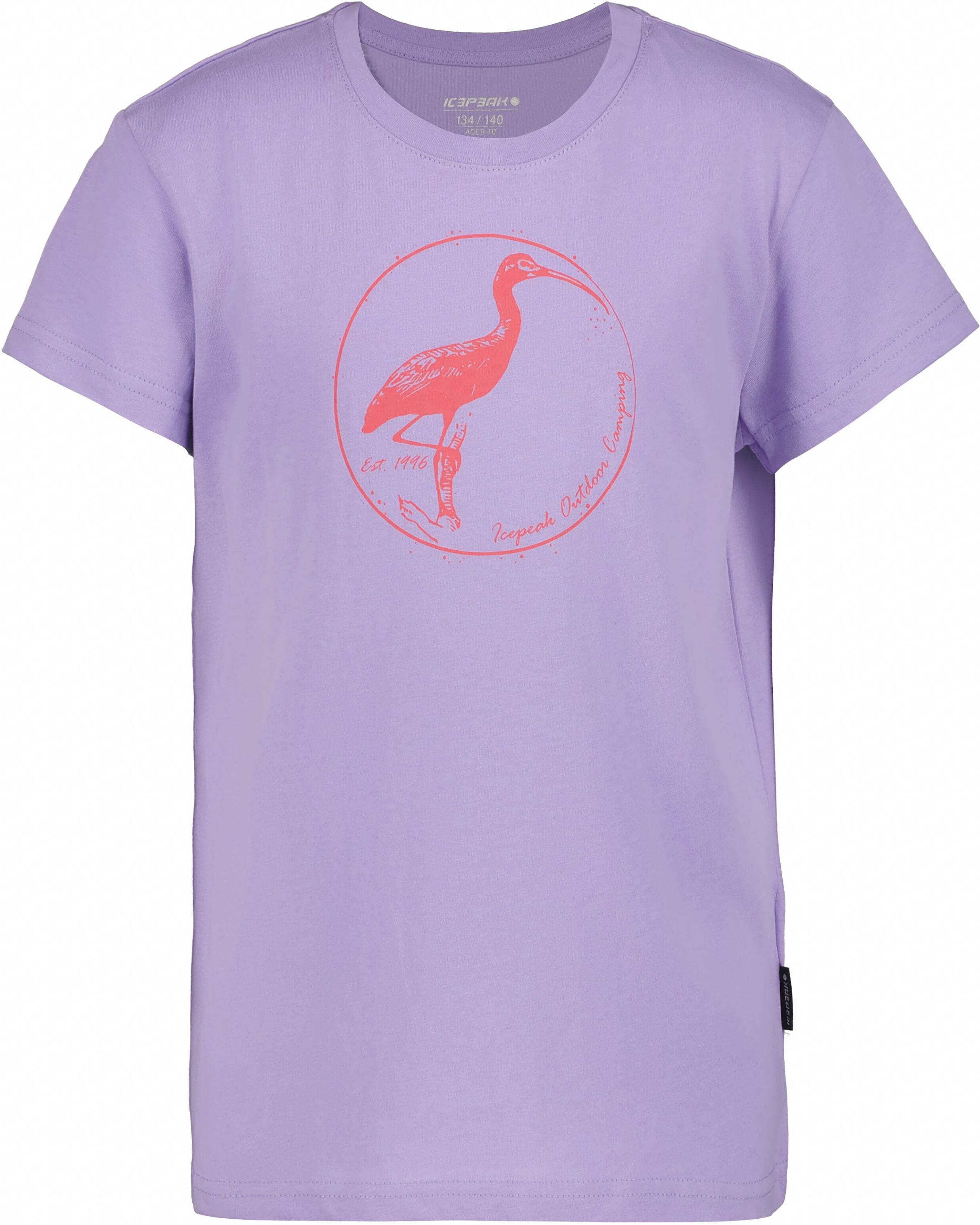 T-Shirt ICEPEAK "LEADVILLE JR", Mädchen, Gr. 140, lila, Obermaterial: 100% Baumwolle, Shirts T-Shirt, für Kinder und Jugendliche, aus Baumwolle lila 140