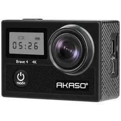 Akaso Brave 4 (30p, WLAN), Action Cam, Schwarz