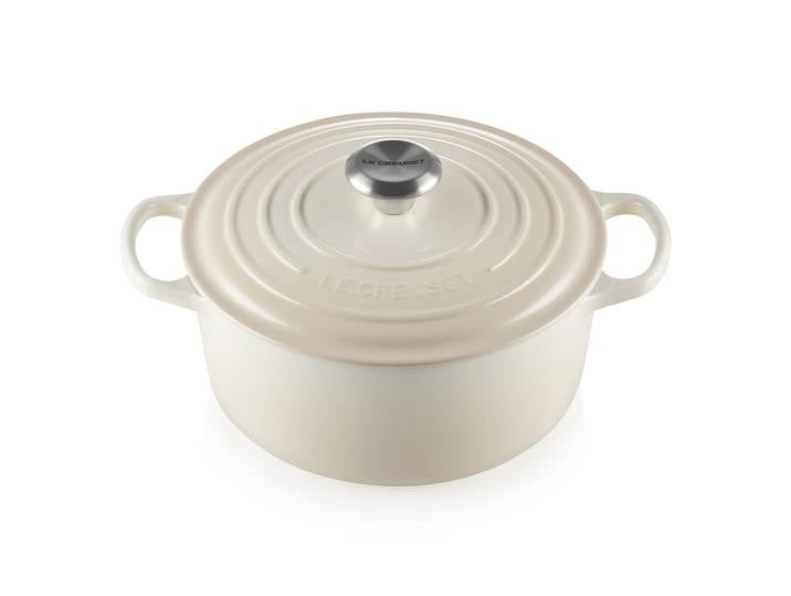 Le Creuset Le Creuset Bräter rund 5,3 l Meringue