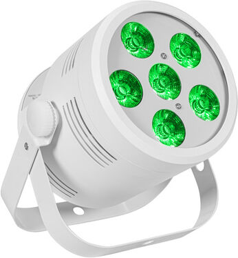 EuroLite LED Silent Par 6 QCL Floor WH