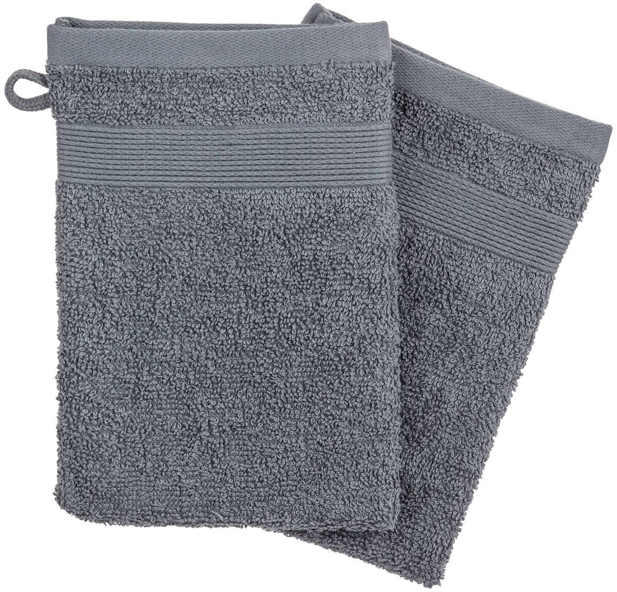 Set van 2 katoenen washandjes PRAIA