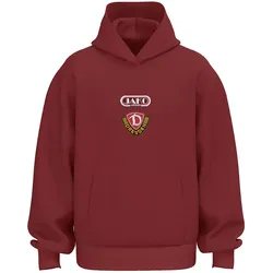 JAKO Dynamo Dresden Hoodie 2026/27 156 - rubinrot S