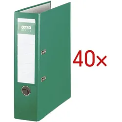 OTTO Office 40x Ordner »Exclusive I« grün, 8x32x28.5 cm