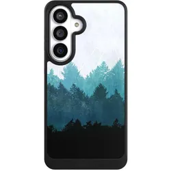 Nivocase Hülle für Samsung Galaxy S26+ Handyhülle NIVOcore Case Schwarz Abstrakt Baum Wald (Samsung Galaxy S26+), Smartphone Hülle, Schwarz