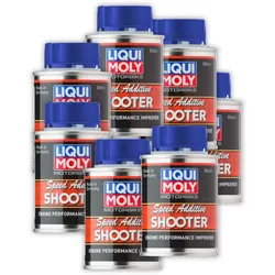 7x Additiv LIQUI MOLY 3823 Motorbike Speed Shooter Motorrad Motor Performance 80ml