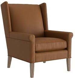 Tacoma Leather Chair - Saddle Leather, Saddle Latte - Ballard Designs