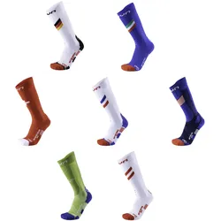 UYN NATYON SOCKS - Skisocken in Nationalfarben - 1 Paar - T063 (Slovenia) 39/41