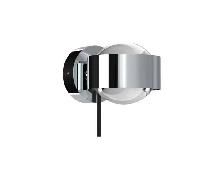 Top Light Avantgarde Wandleuchte Puk! 80 Wall LED - Chrom , ohne