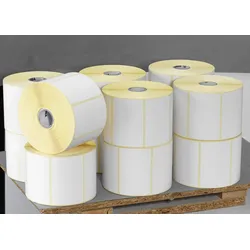 ZEBRA Einzel-Etiketten Zebra Etiketten 800262-127 800262-127 32 mm x 57 mm weiß