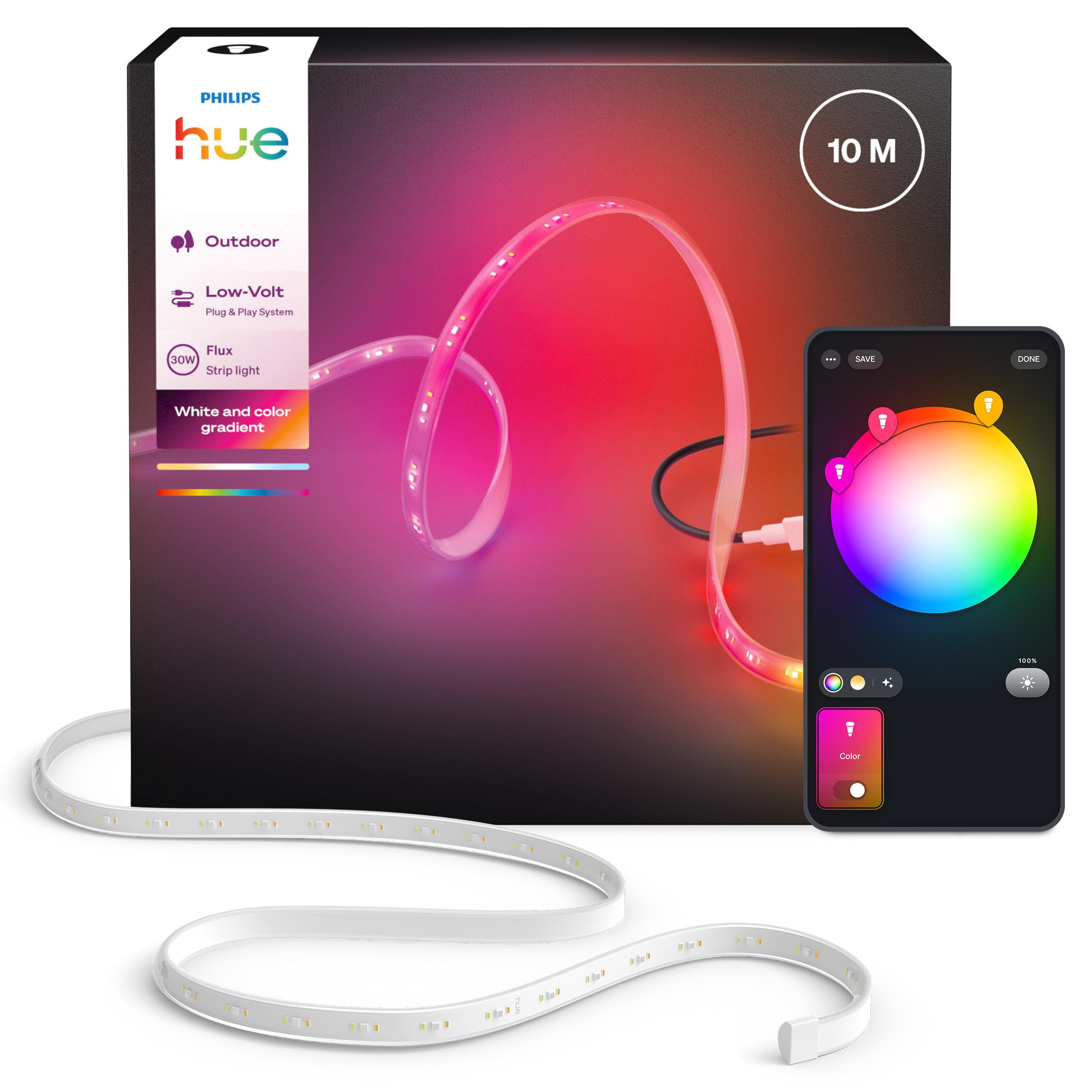 Philips Hue Flux Gradient Outdoor Lightstrip 10m 3000lm 8721103089212