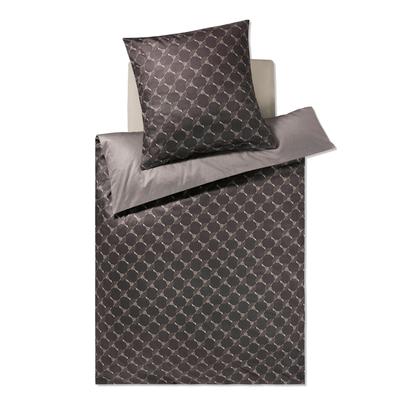 Bettbezug JOOP "Bettwäsche 1er Pack" Gr. S, schwarz, B:135cm L:200cm, Buntgewebe, , Bettbezüge