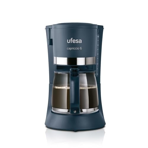 Ufesa CG7114 Capriccio koffiezetapparaat, 0,6 liter, 600W, Donkerblauw