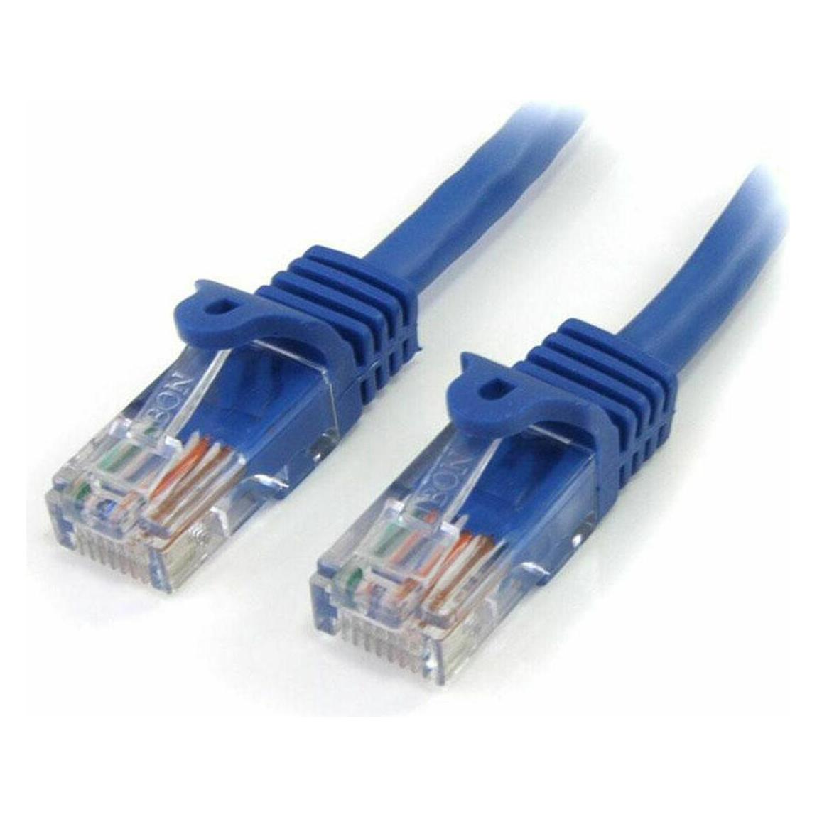 StarTech Cat5e Patchkabel mit Snagless RJ45 Anschluss - Netzwerkkabel 5m - Blau (U/UTP, CAT5e, 5 m) (45PAT5MBL)