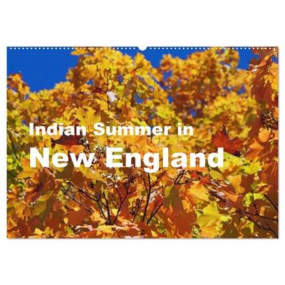 Indian Summer in New England (Wandkalender 2027 DIN A2 quer), CALVENDO Monatskalender
