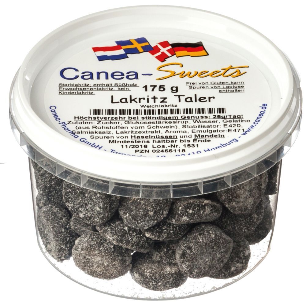 Lakritz Taler Weichlakritz 175 g Bonbons