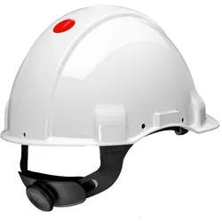 3M, Kopfschutz, Schutzhelm G3001MUV1000V weiss EN 397,EN 50365 (5.30 - 6.20 cm)
