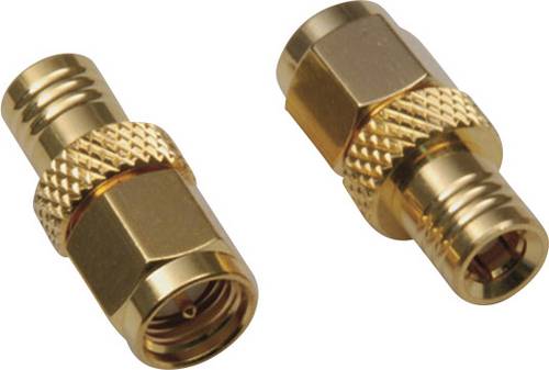 TRU COMPONENTS TC-2520061 SMB-Adapter SMB-Stecker - SMA-Stecker 100St.