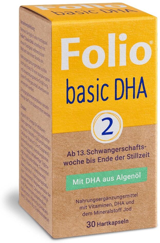 Folio 2 Basic Dha Hartkapseln 30stk
