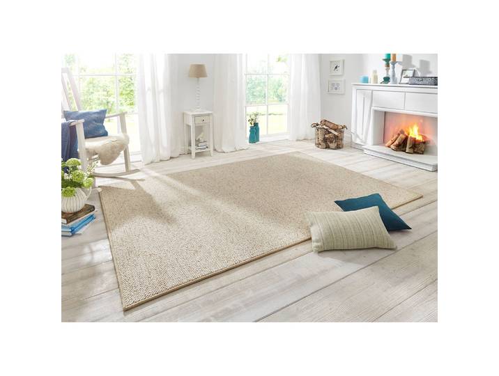 Kurzflorteppich Wolly I Beige/Beige 200 x 300 cm Kunstfaser