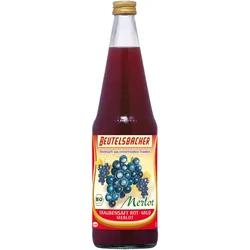 Traubensaft rot Merlot 0,7l