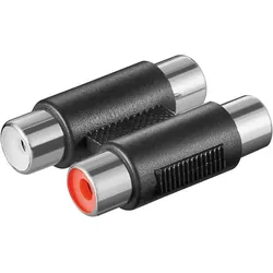 Adapter 2x Cinchbuchse - 2x Cinchbuchse