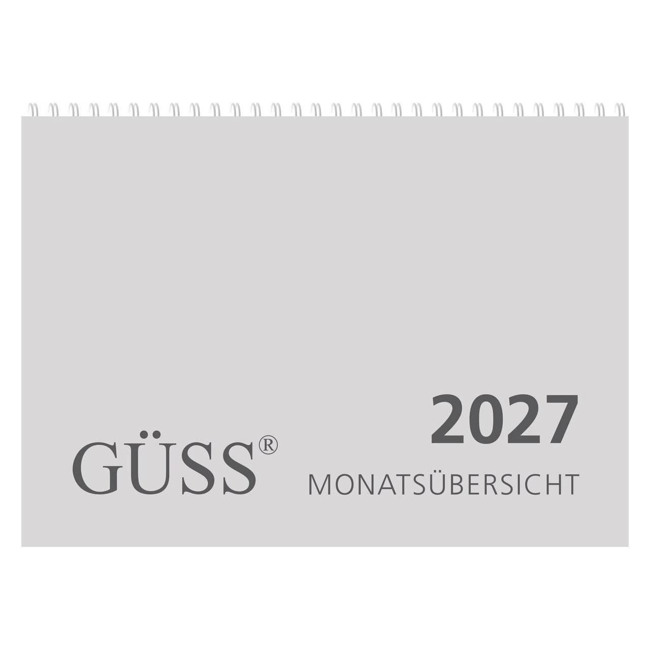 Güss Wandkalender A4 quer 1M 2S (A4) (37409842)
