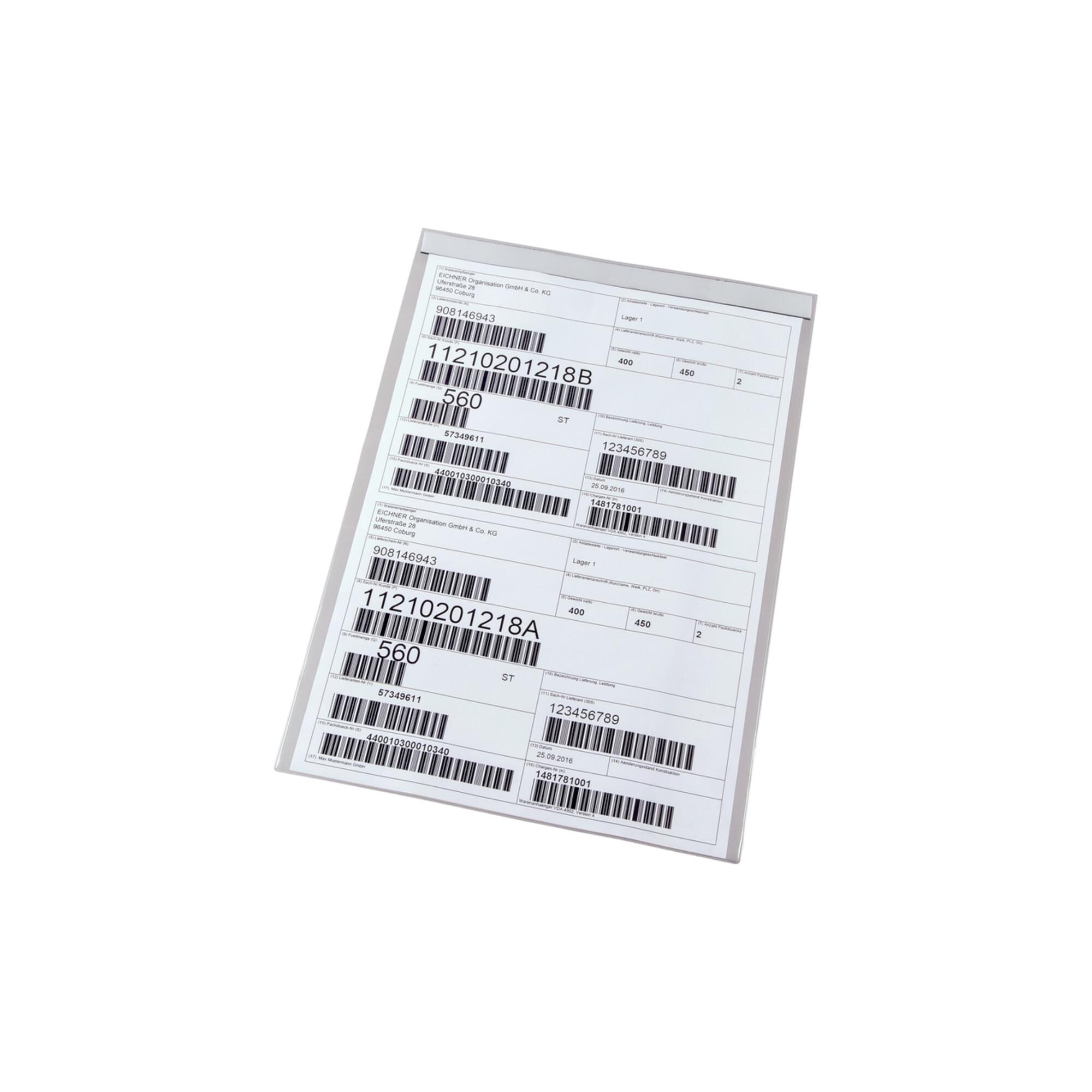 Eichner Einstecktasche mit Magnetstreifen DIN A7 (9218-03055)