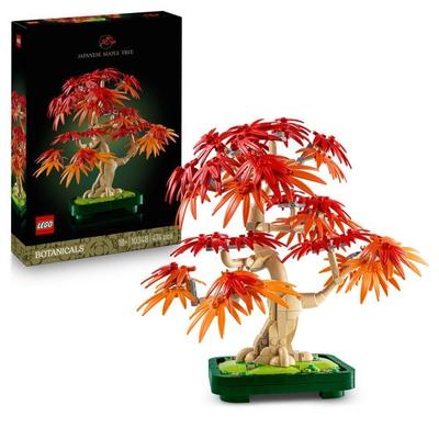 LEGO Botanicals 10348 Japanischer Roter Ahorn, Bonsai Baum, DIY Set