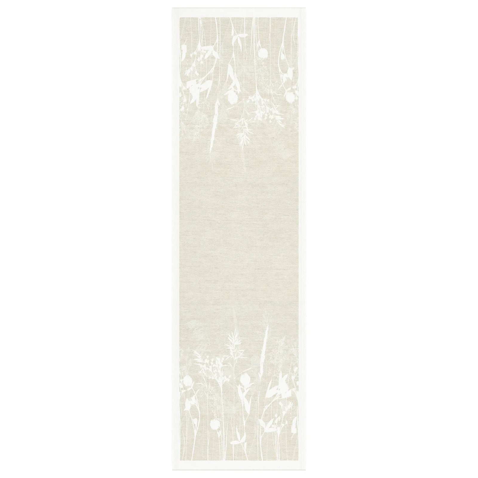 Ekelund Linneväveri Airy tafelloper Beige B: 35 cm, L: 120 cm