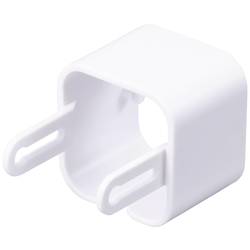 TRU COMPONENTS Modularer Kabelhalter TC-12533292 ABS Kunststoff Weiß 35 mm Inhalt: 15 St.