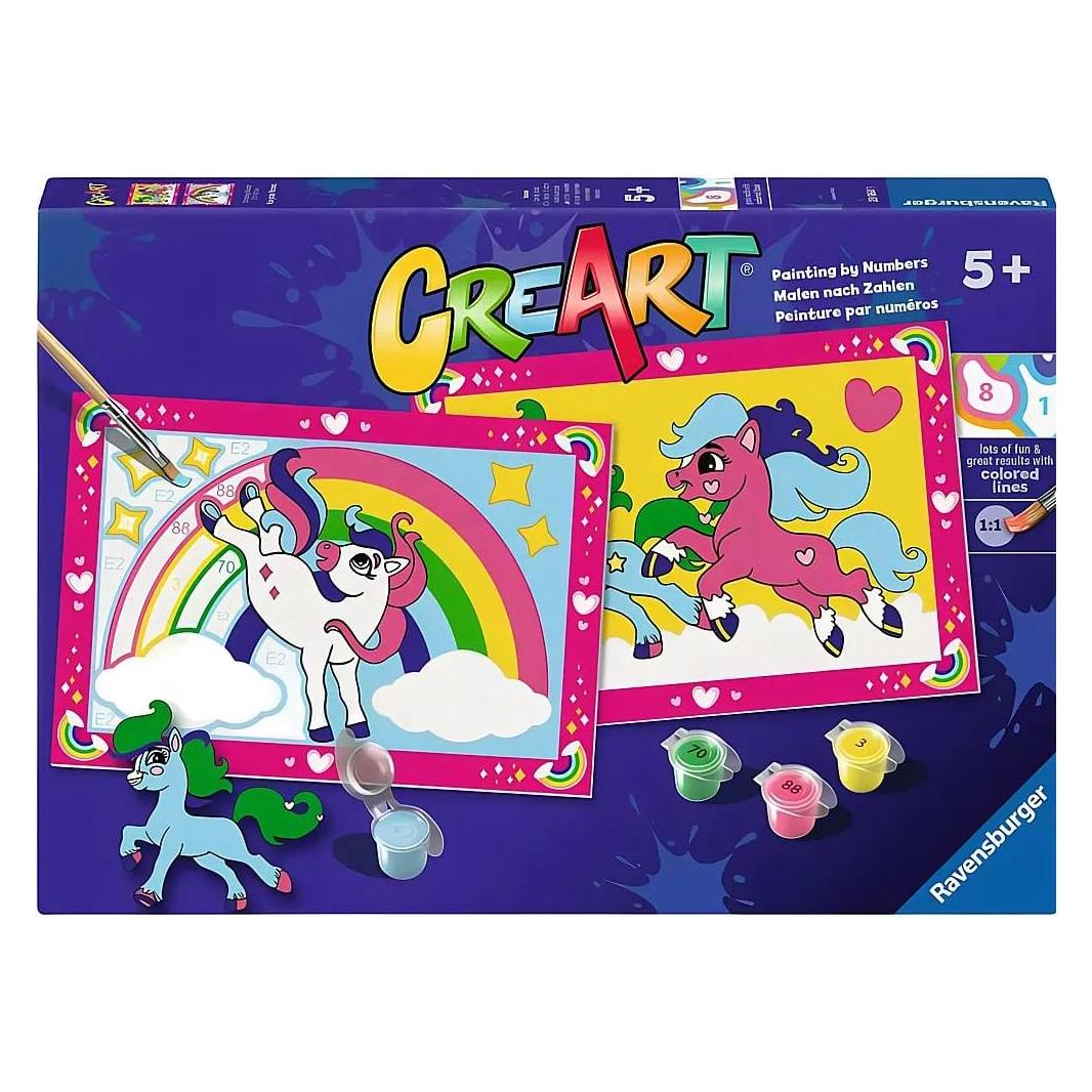 Ravensburger CreArt - Malen nach Zahlen - Fairytale Ponies (23964 1)