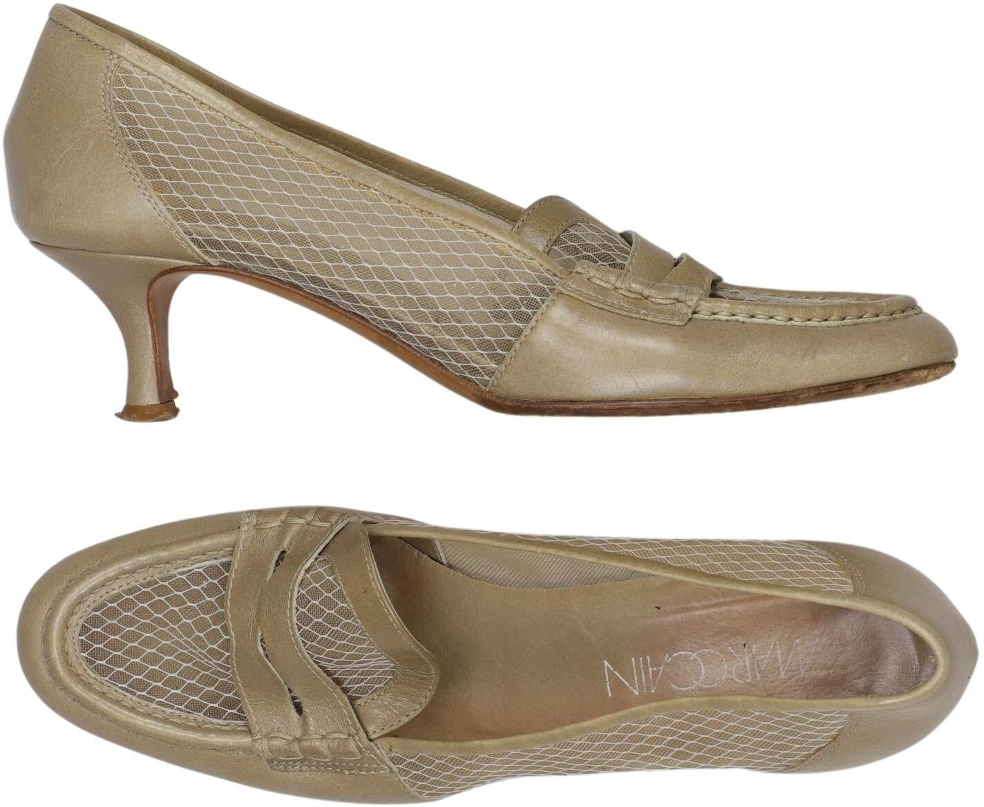 Marc Cain Damen Pumps, Beige, Gr. EU 39, kein / Etikett - Second Hand