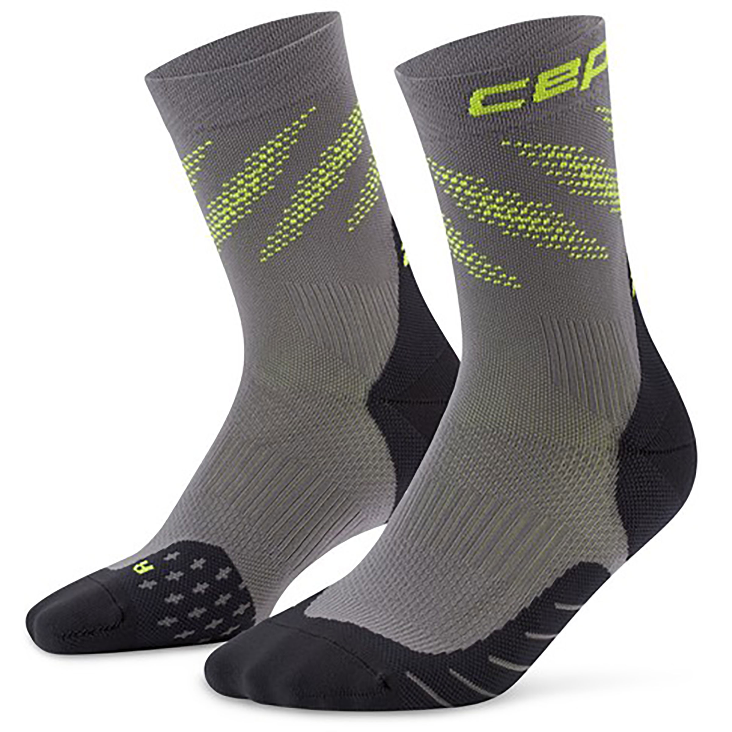 CEP Run Edt. Elliptic Damen Laufsocken grau Größe 40 Laufen | Trailrunning Elastisch