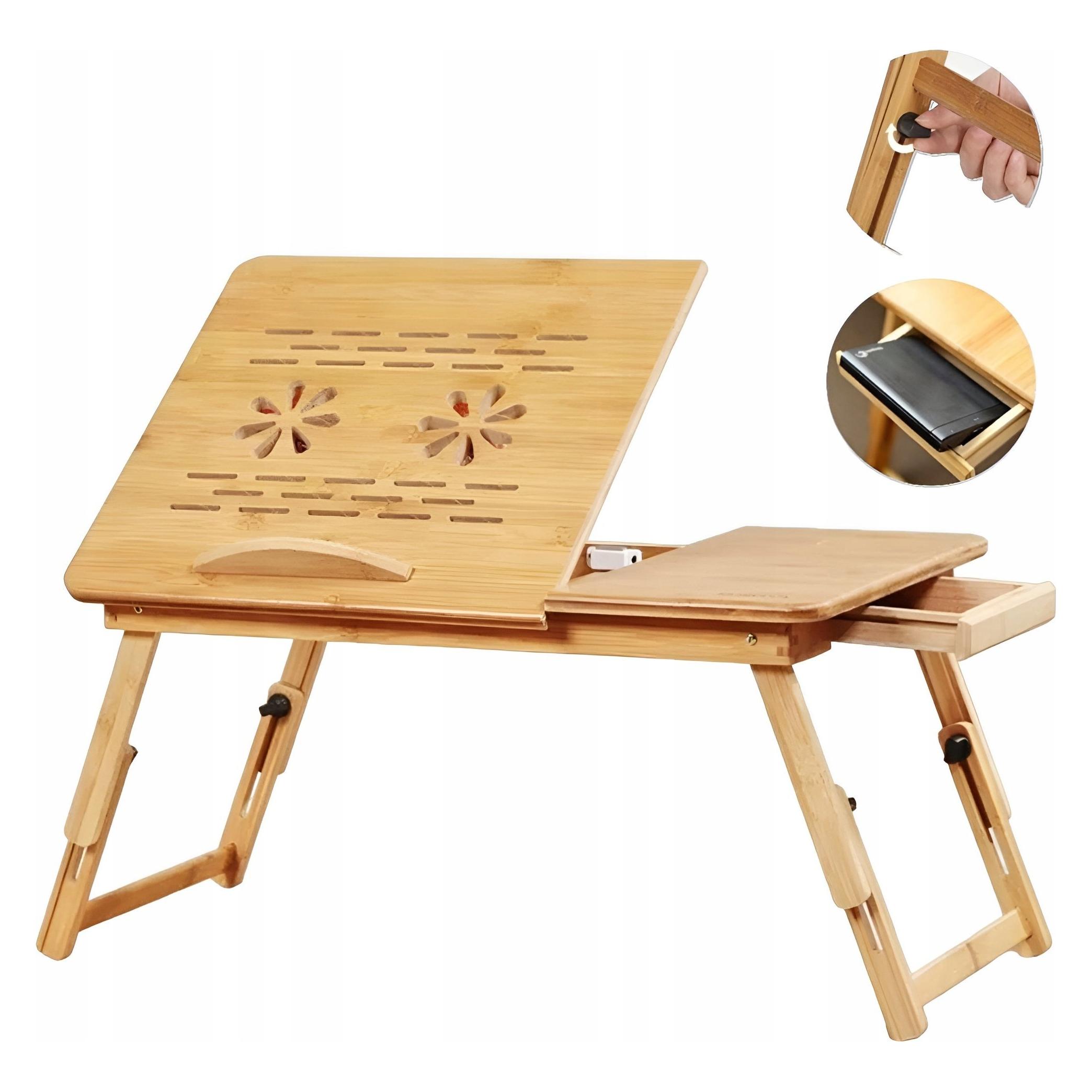 Bounn Stolik bambusowy pod laptopa (52244290)