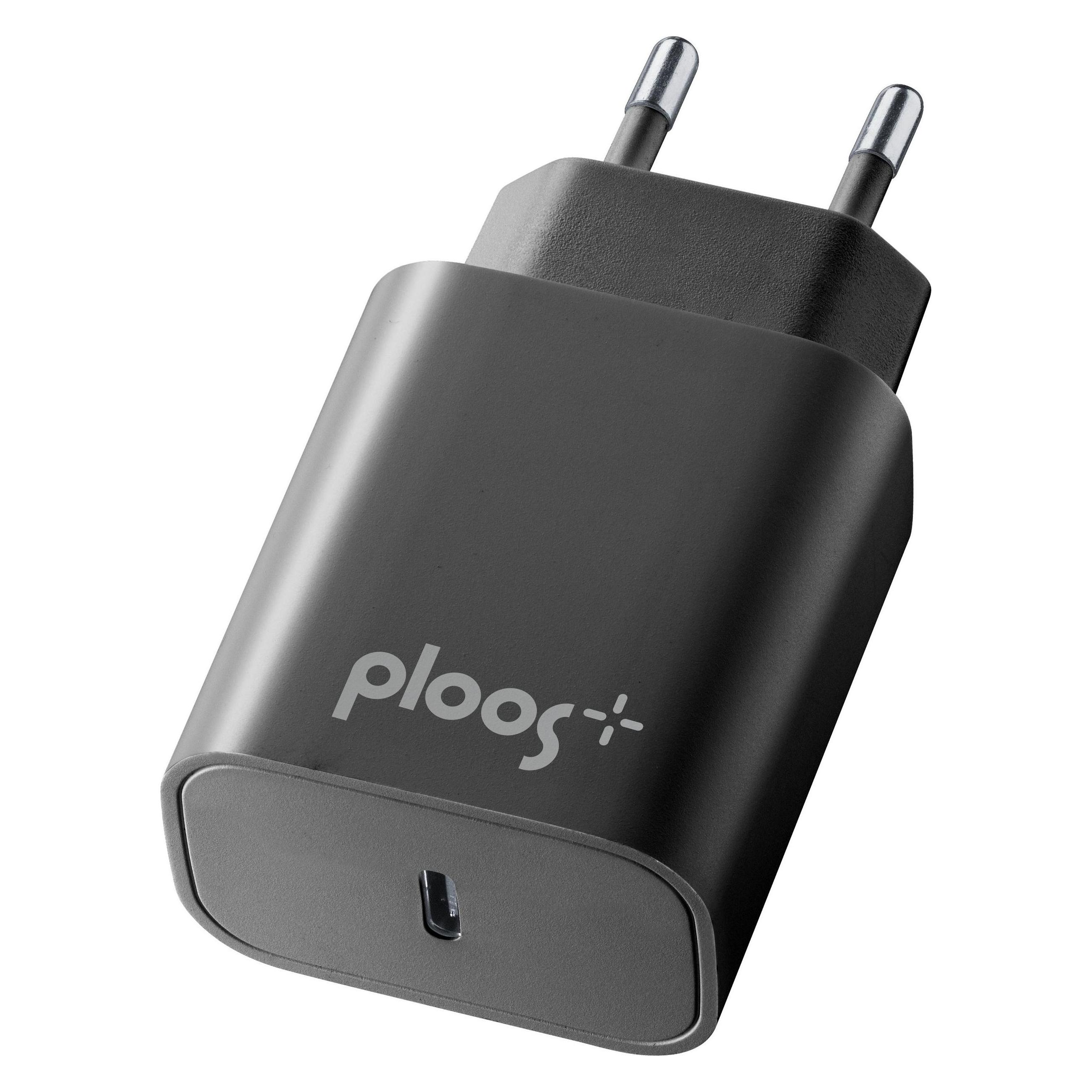 Ploos USB-C ADAPTER 20W - Universal (20 W, 1 Port) (PLTCUSBCPD20WK)