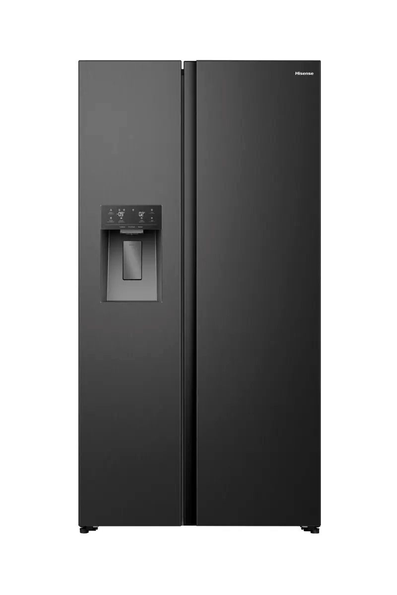 Hisense RS5P528STFE Side-by-Side Kühl-/ Gefrierkombination 347 l / 181 l 312 kWh NoFrost 1786 mm x 911 mm (Schwarz) 20016944