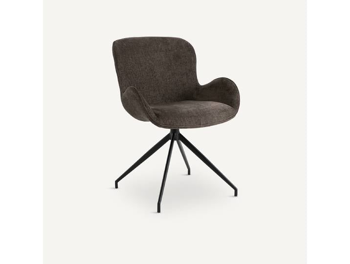 AM.PM Fauteuil de table pivotant Asyar Marron Bronze