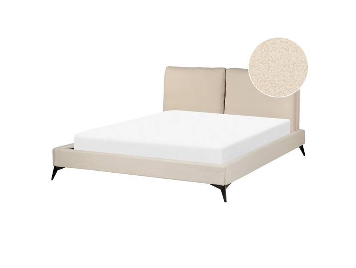 POLSTERBETT 160/200cm Helles Beige Melle
