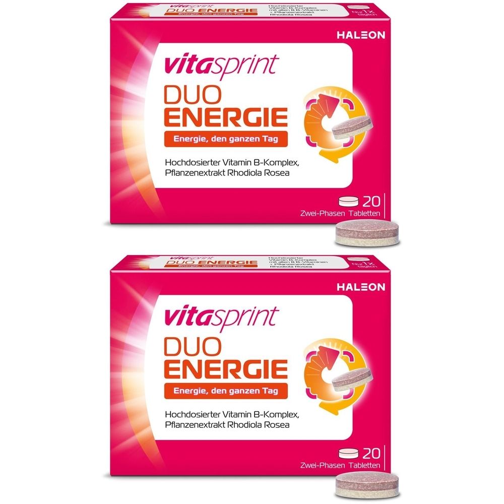 Vitasprint Duo Energie Tabletten 2x 2x20 St