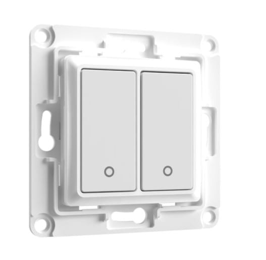 Shelly Wall Switch 2 Wandtaster 2-fach weiß Shelly_WS_2_w