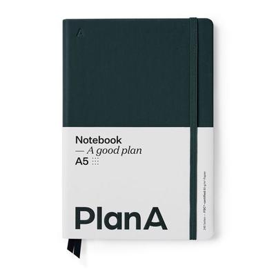 Notizbuch A5 Hardcover Punktiert Moss Green, Gebundene Ausgabe von , Bücher.de