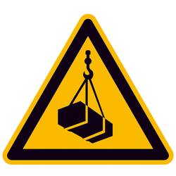 SAFETYMARKING Warnschild Schwebende Last Aluminium 185 mm ISO 7010 1 St. 11.A8222